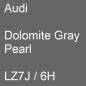 Preview: Audi, Dolomite Gray Pearl, LZ7J / 6H.